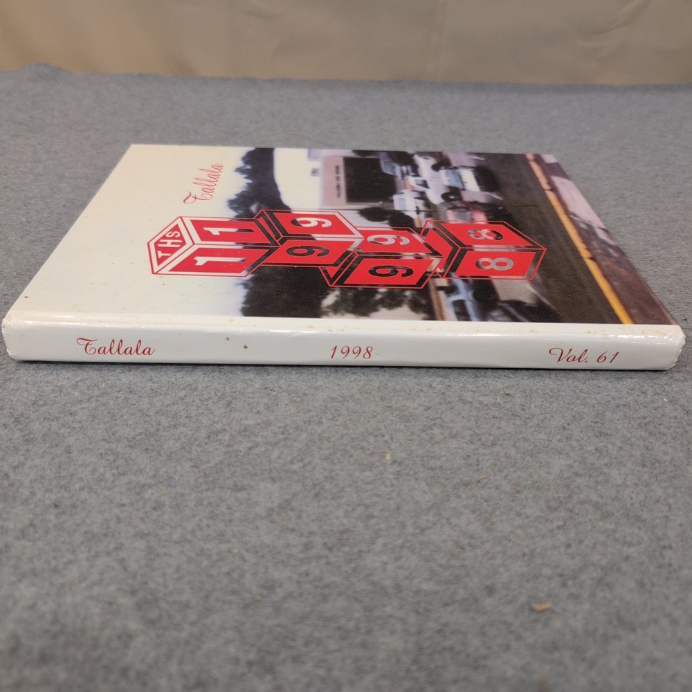 Talladega High School 1998 Yearbook Tallala Vol 61 Alabama Vintage Hardcover - Picture 2 of 3